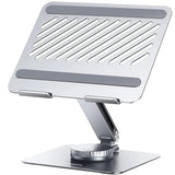 UGREEN 17.3 Inch Laptop Stand for Desk, Swivel Adjustable & Foldable Laptop Riser, Ergonomic Aluminum Notebook Stand Compatible with MacBook, Dell, HP, Lenovo, ASUS, More Laptops up to 17.3" (90849) - Ugreen India