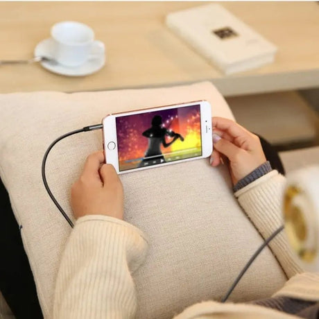 Ugreen 1m 3.5mm Male to 3.5mm Male Audio Cable 24k Gold - Plated With Aluminum Shell (10733) - Ugreen India