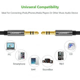 Ugreen 1m 3.5mm Male to 3.5mm Male Audio Cable 24k Gold - Plated With Aluminum Shell (10733) - Ugreen India