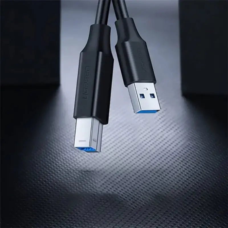 UGREEN 1M USB 3.0 A to B Printer Cable, High Speed Male to Male Cord Compatible with HP, Canon, Epson, Brother Printers, Scanners, Fax, Hard Drives – (30753) - Ugreen India
