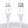 UGREEN 1m USB - C Male to Lightning Male Cable, MFi - Certified/PD Charging/Rubber Shell Compatible for iPhone Xs Max XR X 8 Plus 8,iPad Pro 12.9,iPad Air 3 10.5 etc. (10493) - Ugreen India
