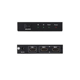 UGREEN 1x2 HDMI Splitter, HDMI Amplifier Splitter 1 In 2 Out, Supports 4K@30Hz, Full HD 1080P, 3D for TV, Monitor, Projector (40201EU) - Ugreen India