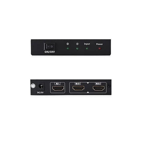 UGREEN 1x2 HDMI Splitter, HDMI Amplifier Splitter 1 In 2 Out, Supports 4K@30Hz, Full HD 1080P, 3D for TV, Monitor, Projector (40201EU) - Ugreen India