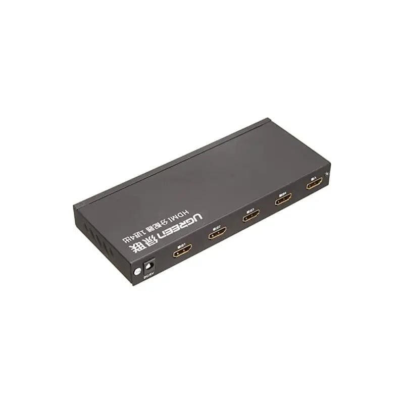 UGREEN 1x4 HDMI Splitter, HDMI Amplifier Splitter 1 In 4 Out, Supports 4K@30Hz, Full HD 1080P, 3D for TV, Monitor, Projector (40202) - Ugreen India