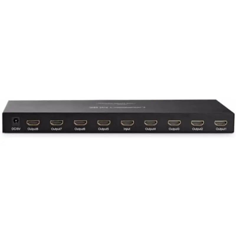 UGREEN 1x8 HDMI Splitter, HDMI Amplifier Splitter 1 In 8 Out, Supports Full HD 1080P, UHD, 3D, for TV, Monitor, Projector (40203EU) - Ugreen India
