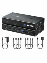 UGREEN 2 In 1 Out HDMI KVM Switch - The Ultimate Solution for Multi - Device Setup - Ugreen India