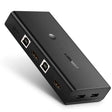 Ugreen 2 In 1 Out KVM Switch 4K HDMI Switcher Box and Extended 4 Ports USB Hub Manual Sharing Box with USB Cables for Computer, PC, Laptop, Desktop, Monitor, TV, Printer, Keyboard, Mouse(50744) - Ugreen India