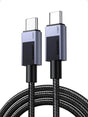 UGREEN 2M 240W USB C 2.0 Cable Fast Charging, Power Delivery Cord, 480Mbps for iPhone 16 Pro Max/15, MacBook Pro, iPad Pro, Dell XPS, Chromebook, Pixel 9/8, Galaxy S24/S23, Switch (45068) - Ugreen India