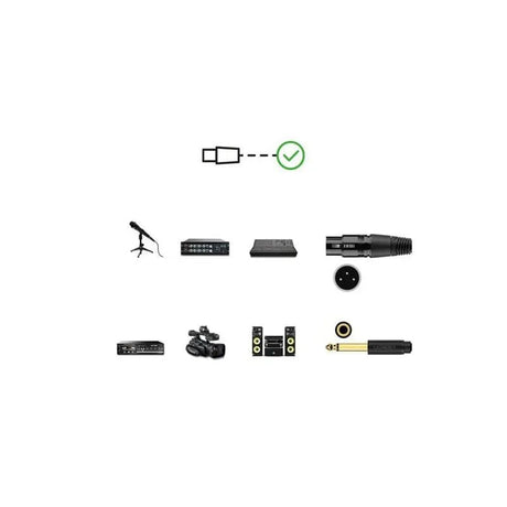 UGREEN 2M 6.5mm Mono Male to XLR Female Audio Cable, Professional AV Microphone Cable, Durable Shielded Jack to XLR Connector Cord for Mixer, Amplifier, Speaker, Studio, Stage, and Recording – Black (20719) - Ugreen India