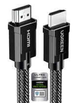 UGREEN 2M HDMI 2.1 Cable 8K@60Hz, 4K@120Hz Ultra HD High Speed Braided HDMI Cord with Dynamic HDR, eARC, Dolby Vision, Compatible with TV, Monitor, PS5, Xbox Series X, Laptop – (70321) - Ugreen India