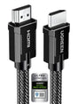 UGREEN 2M HDMI 2.1 Cable 8K@60Hz, 4K@120Hz Ultra HD High Speed Braided HDMI Cord with Dynamic HDR, eARC, Dolby Vision, Compatible with TV, Monitor, PS5, Xbox Series X, Laptop – (70321) - Ugreen India