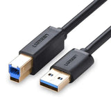 UGREEN 2M USB 3.0 A to B Printer Cable, High Speed Male to Male Cord Compatible with HP, Canon, Epson, Brother Printers, Scanners, Fax, Hard Drives – (10372) - Ugreen India