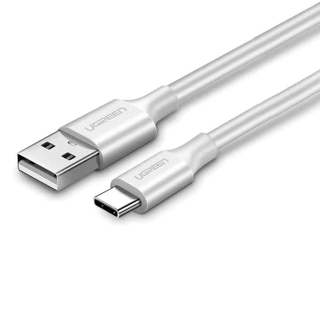 UGREEN 2M USB A 2.0 to USB C Cable, Nickel Plated Fast Charging and Data Sync Cord Compatible with Samsung Galaxy, Xiaomi, OnePlus, Google Pixel, iPad, Switch, PS5 Controller – (60123) - Ugreen India