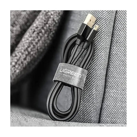 UGREEN 2M Velcro Cable Organizer, Reusable Hook and Loop Fastening Tape Roll, Adjustable Wire Management Strap for TV, Computer, Office, Home, Cords and Electronics – Black (40354) - Ugreen India