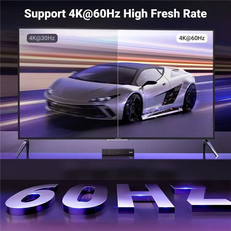 UGREEN 3 In 1 Out 4K@60Hz HDMI Switch With Remote - Ugreen India