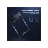 UGREEN 2.5 Inch External Hard Drive Enclosure With Built-in 0.5m USB 3.0 A Cable SATA HDD Caddy, 5Gbps UASP Supported SSD Reader, Compatible with WD EVO Seagate Toshiba Crucial Kingston etc. (30847) - Ugreen India