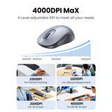 UGREEN 35900 M556 grey mouse with four DPI settings