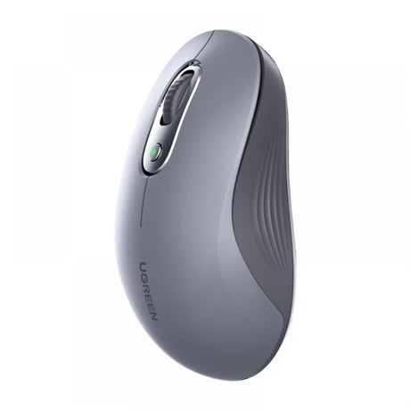 UGREEN 35900 M556 grey wireless mouse, angled view