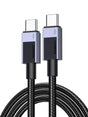 UGREEN 3M 100W USB C 2.0 Cable, PD Fast Charging Cord, 480Mbps Data Transfer for iPhone 16 Pro Max/15, MacBook Pro, iPad Pro, Pixel 9/8 Pro, Galaxy S24 S23, Dell XPS, Switch, Steam Deck (45065) - Ugreen India