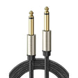 UGREEN 3m 6.35mm Mono Male to Male Stereo Audio Cable, TRS Auxiliary Cord for Guitar, Amplifier, Mixer, Keyboard, Microphone, Speakers, Home Theater & Professional Audio Equipment, Durable HiFi Cable (10639) - Ugreen India