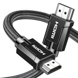 UGREEN 3M 8K@60Hz HDMI 2.1 Ultra Certified Male To Male Zinc Alloy Shell Braided Round Cable Ultra High Speed 48Gbps Support Dynamic HDR Dolby Vision eARC Compatible for Xbox One Nintendo Switch Samsung TV Roku PS5 Nylon etc. (80602) - Ugreen India