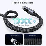 UGREEN 3M Uno USB C to USB C Cable PD 100W 20V 5A Fast Charge Compatible with MacBook iPad iPhone 16 Plus Pro Max 15 Galaxy S24 Plus Ultra S23 A05S A35 A55 Redmi 14C A3 Note 13 LED Display (35513) - Ugreen India