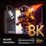 UGREEN 3M USB C to DisplayPort 1.4 Cable [8K@60Hz, 4K@240Hz] - Ugreen India