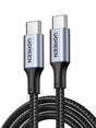 UGREEN 3M USB C to USB C Cable 100W Fast Charge USB C 2.0 5A PD Nylon Braided Compatible for MacBook Pro 2021 iPad Pro Samsung Galaxy S21 S20 Note 20 Dell XPS Pixel (90120) - Ugreen India