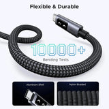 UGREEN 3M/10Ft Uno 100W USB C to USB C Fast Charging Cable with LED Display (35513) - Ugreen India