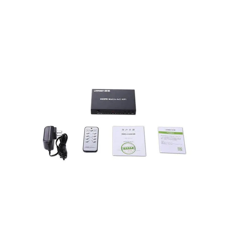 Ugreen 4x2 Matrix Hdmi সুইচ বক্স আপপোর্ট 1080p &amp; 3D (40216) 