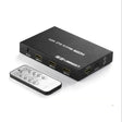 UGREEN 4x2 HDMI Matrix Switch Box, 4 In 2 Out HDMI Splitter with IR Remote, Support Full HD 1080P & 3D Video, HDMI Switcher for TV, Projector, Monitor (40216) - Ugreen India