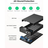 UGREEN External Hard Drive Enclosure 3.5" 2.5" SATA SSD HDD USB 3.0 SATA III UASP 5Gbps Tool-Free Case Portable (50422)