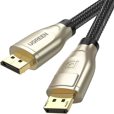 UGREEN 5M DisplayPort 1.4 Cable, DP to DP Male to Male, 8K@60Hz 4K@144Hz Ultra HD, HDR, High Refresh Rate, Compatible with Monitor, Graphics Card, Laptop, PC, Projector (80724) - Ugreen India