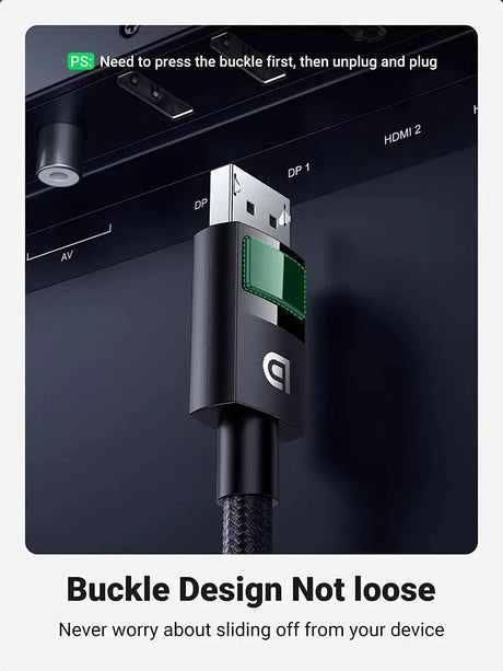 UGREEN 5M Displayport 1.4 Male to Male Cable - Ugreen India