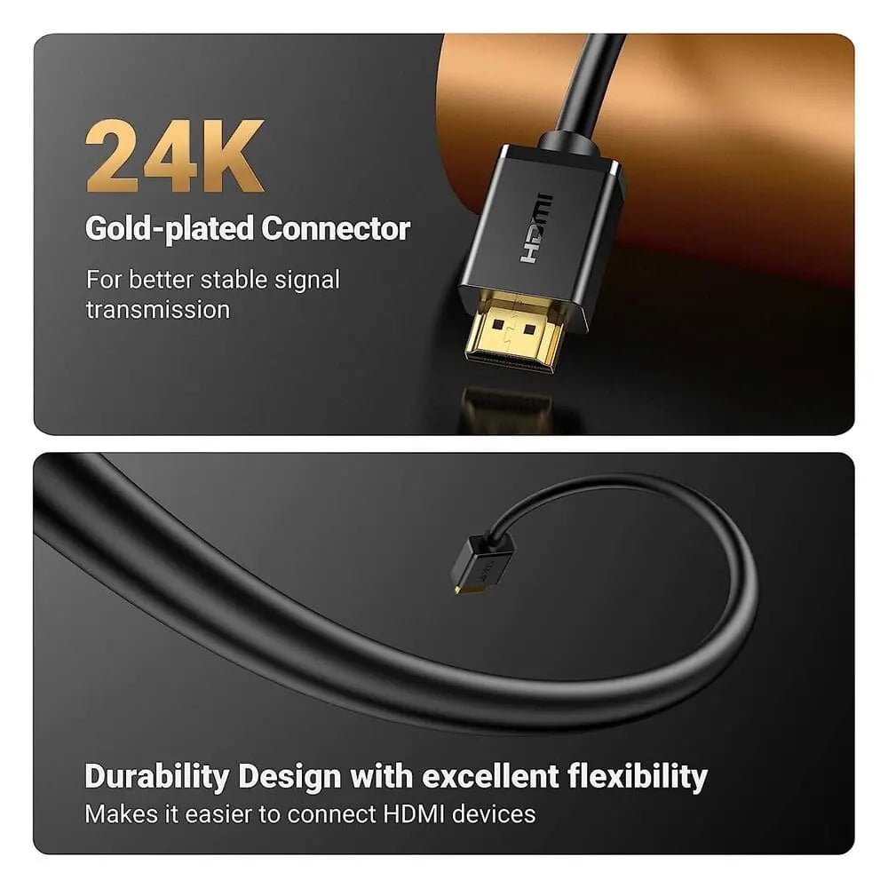 UGREEN 5m HDMI Male to Female Extension Cable 4K*2K@30Hz Compatible for Nintendo Switch Xbox One S 360 PS5 PS4 Roku TV Stick Blu Ray Player Google Chromecast Wii U HDTV Laptop PC (10146) - Ugreen India