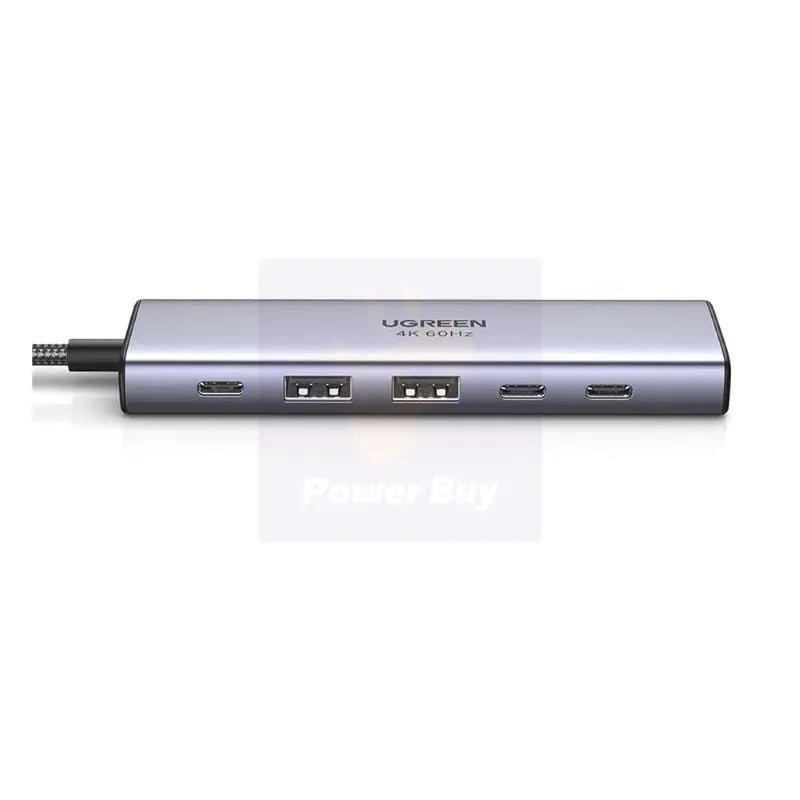 Ugreen 6 In 1 Usb C Multifunctional Adapter, USB - C TO HDMI+2*USB - A 3.2+2*USB 3.2 C+PD Power (35999) - Ugreen India