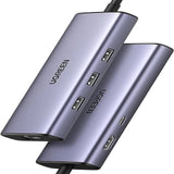 Ugreen 6 In 1 USB C Multiport Docking Station With 1000Mbps Ethernet, 4K HDMI, 100W PD, 3*USB - A 3.0 Data Ports - Ugreen India