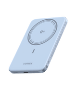 UGREEN MagFlow Air 5000mAh Qi2 power bank in Starlight Blue