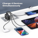 Ugreen 65W 4 - Port 3CIA (EU) GaN Charger For Macbook Pro Air, Ipad, Iphone 12 Pro 11 Pro Max Xr Xs Se, Galaxy S20/S10/Note 20, Pixel, Nintendo Switch, Pc etc. (70774) - Ugreen India