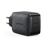 UGREEN 66W 2 - Port USB C PD Charger Supports PPS 20W USB C Compatible With MacBook Pro/Air, iPad Pro, iPhone 13, iPhone 12 Pro, 11, Dell XPS 15, Surface Go, Galaxy S21 etc. (70867) - Ugreen India