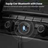 UGREEN Bluetooth 5.3 Car AUX Receiver 3.5mm Wireless Audio Adapter Hands-Free Calling HiFi Music Streaming (70601)