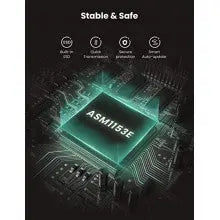 UGREEN SATA to USB-C Adapter Cable USB 3.1 Gen 2 6Gbps External Hard Drive Converter 2.5" SSD HDD Samsung WD (70610)