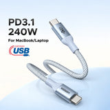 UGREEN 75731 240W E-Marker Chip Type-C to Type-C PD 1M Fast Charging Cable