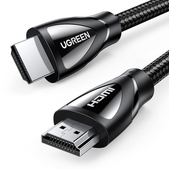UGREEN 80403 braided HDMI 2.1 cable connectors