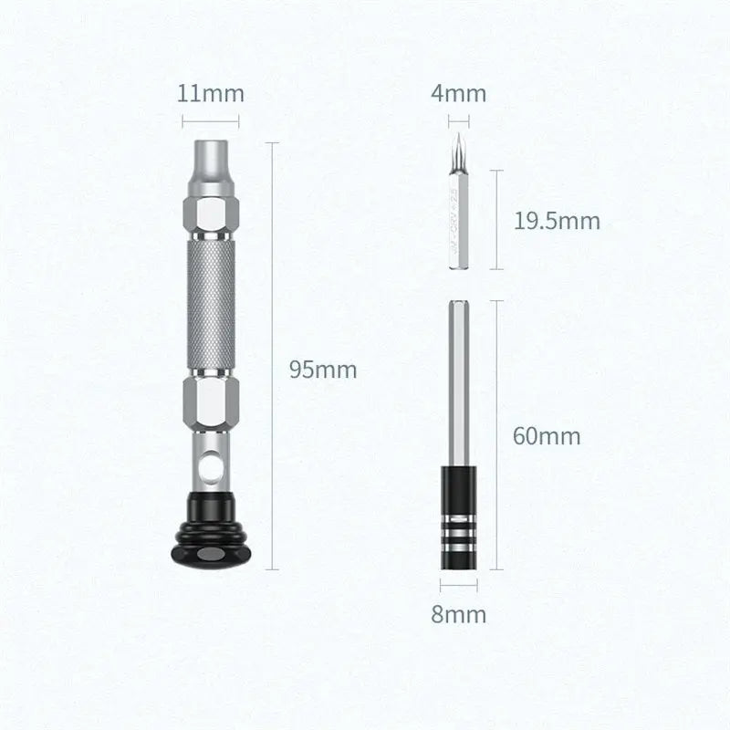 UGREEN 38-in-1 Precision Screwdriver Set Magnetic Repair Tool Kit Aluminum Alloy Laptop PC Smartphone Electronics 80459