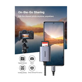 UGREEN 2-in-1 USB C Micro SD Card Reader With Aluminum Case 2TB Capacity for TF SD Micro SD SDXC SDHC MMC RS-MMC Micro SDXC UHS-I Cards for PC Laptop Mac iPad Android Tablet Phone etc. (80888) - Ugreen India