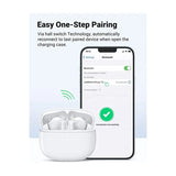 Ugreen HiTune T3 Active Noise-Cancelling Wireless Earbuds - White (90206) - Ugreen India