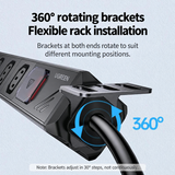 UGREEN 90519 rotating rack-mount bracket detail