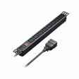 UGREEN 90519 PDU with eight IEC C13 outlets and mounting brackets