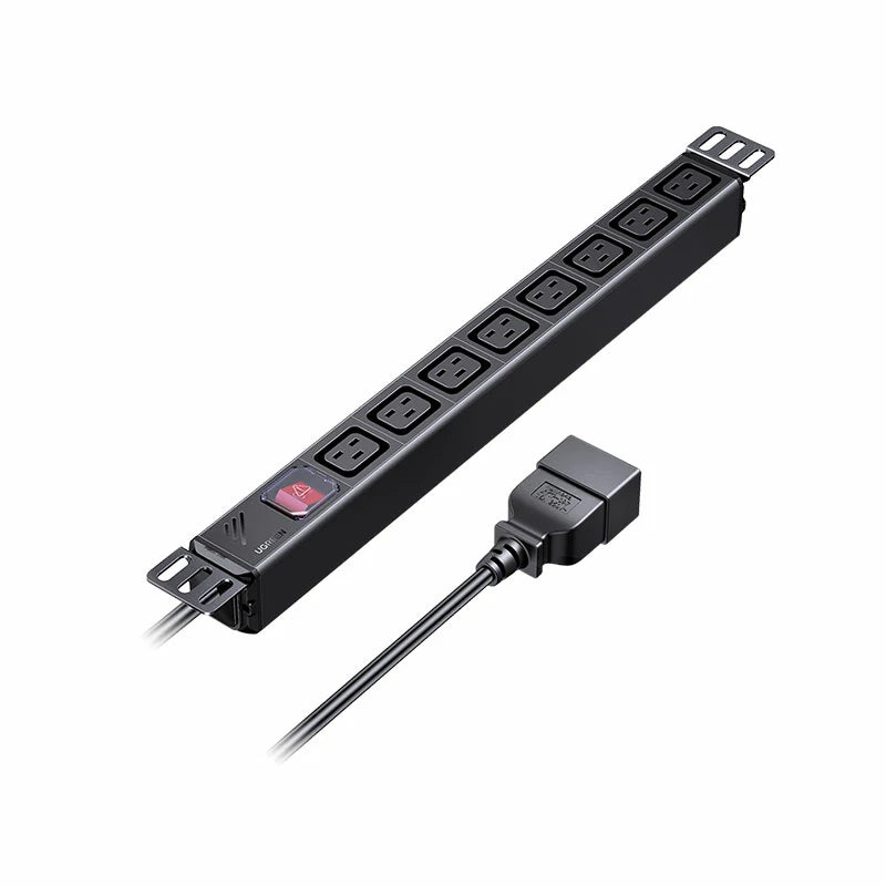 UGREEN 90519 PDU with eight IEC C13 outlets and mounting brackets
